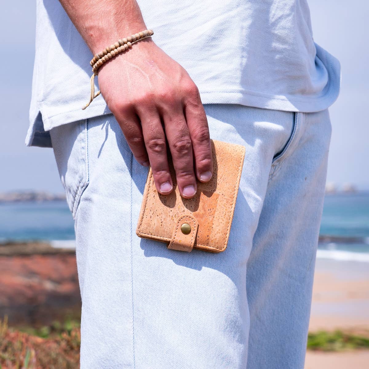 Natural Cork Bifold Wallet