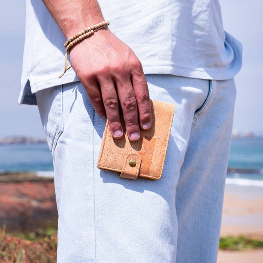 Natural Cork Bifold Wallet