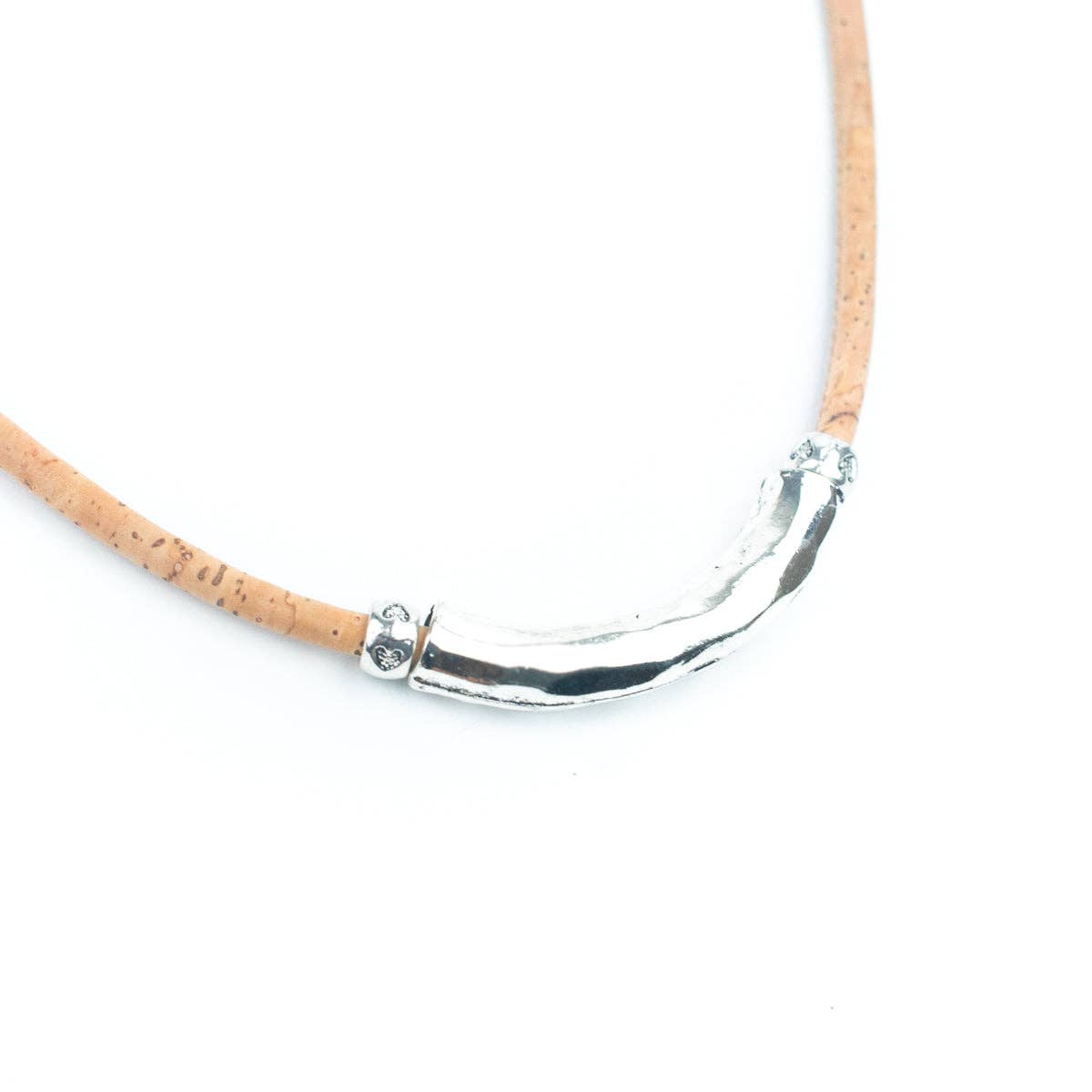 Artisan Cork Tube Necklace