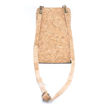 Natural Cork Crossbody Phone Wallet