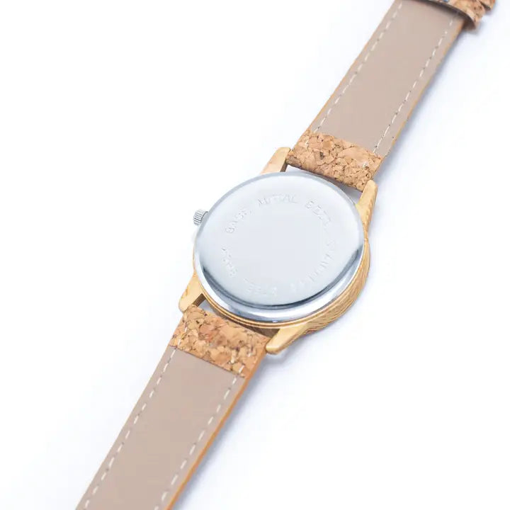 Natural Cork Strap Watch