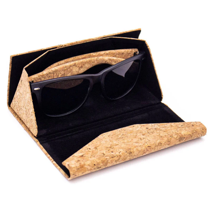 Women's Cork Sunglasses with UV Protection Lenses(Including case)