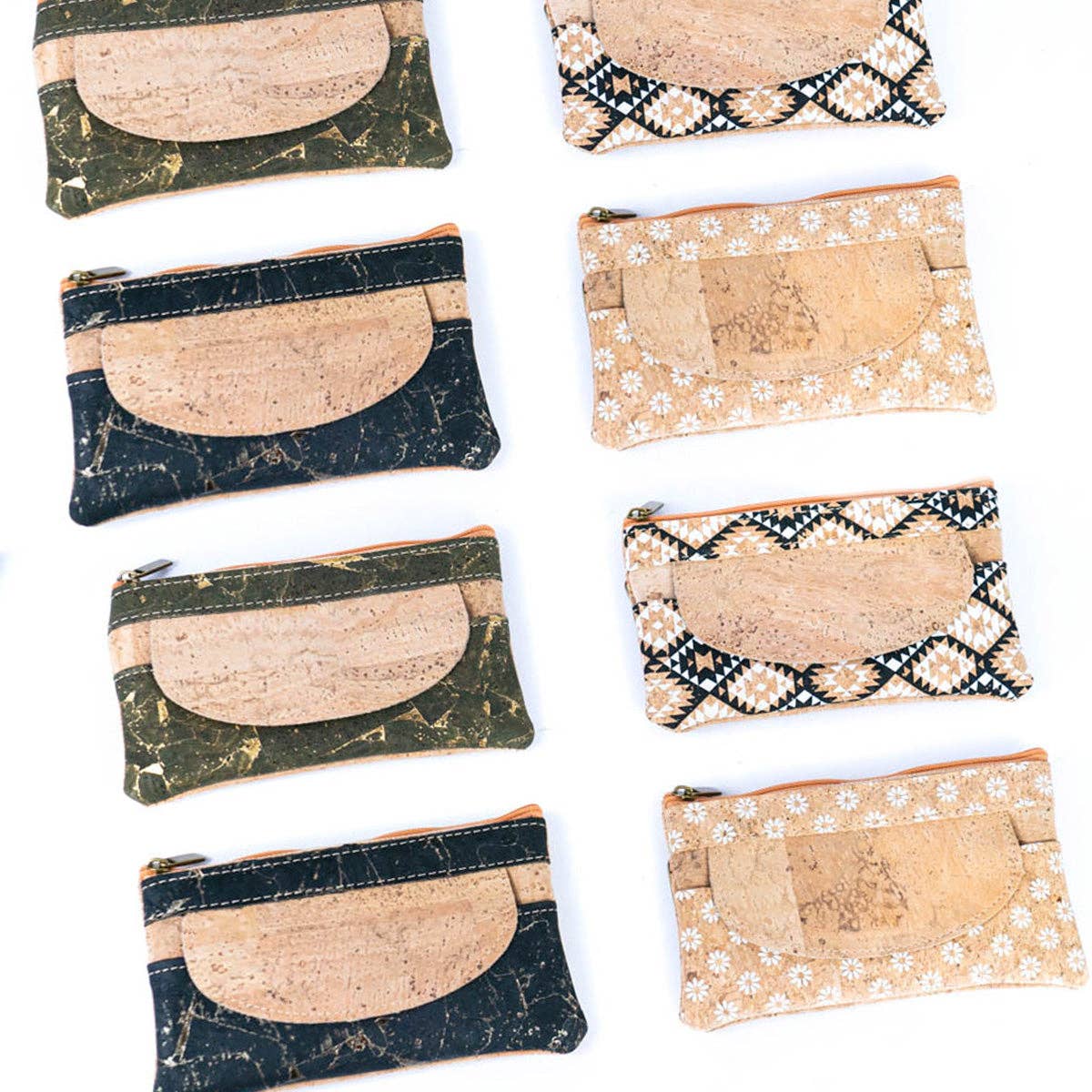 Women's Cork Coin Purse - Eco-Friendly and Stylish