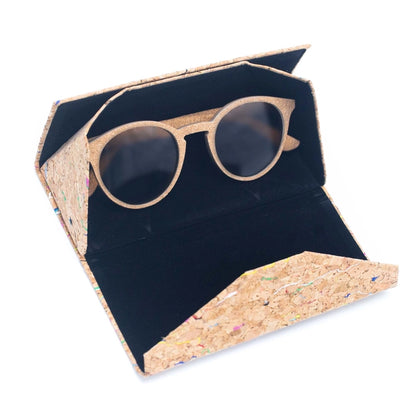 Cork Uv Protection Eyewear Sunglasses (Including Case)