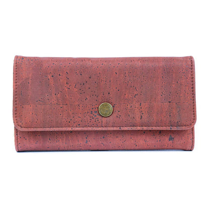 Elegant Cork Women's Foldable Wallet