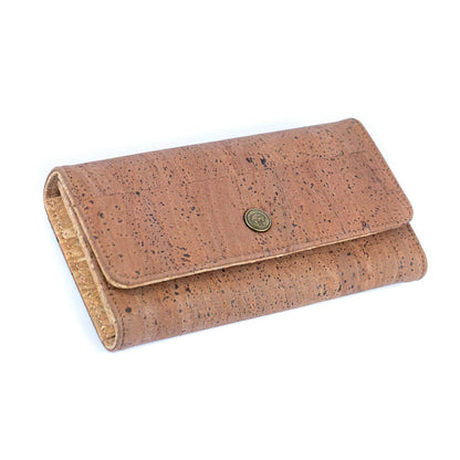 Elegant Cork Women's Foldable Wallet