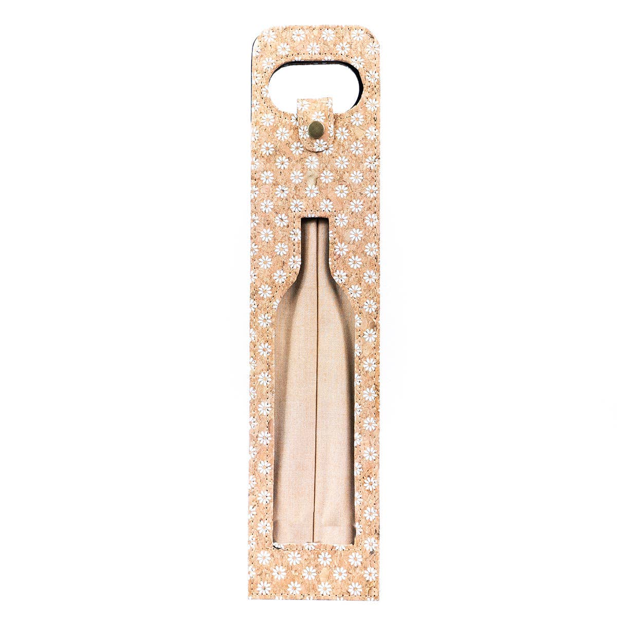 Natural Cork Wine Carrier and Gift Bag L-1069