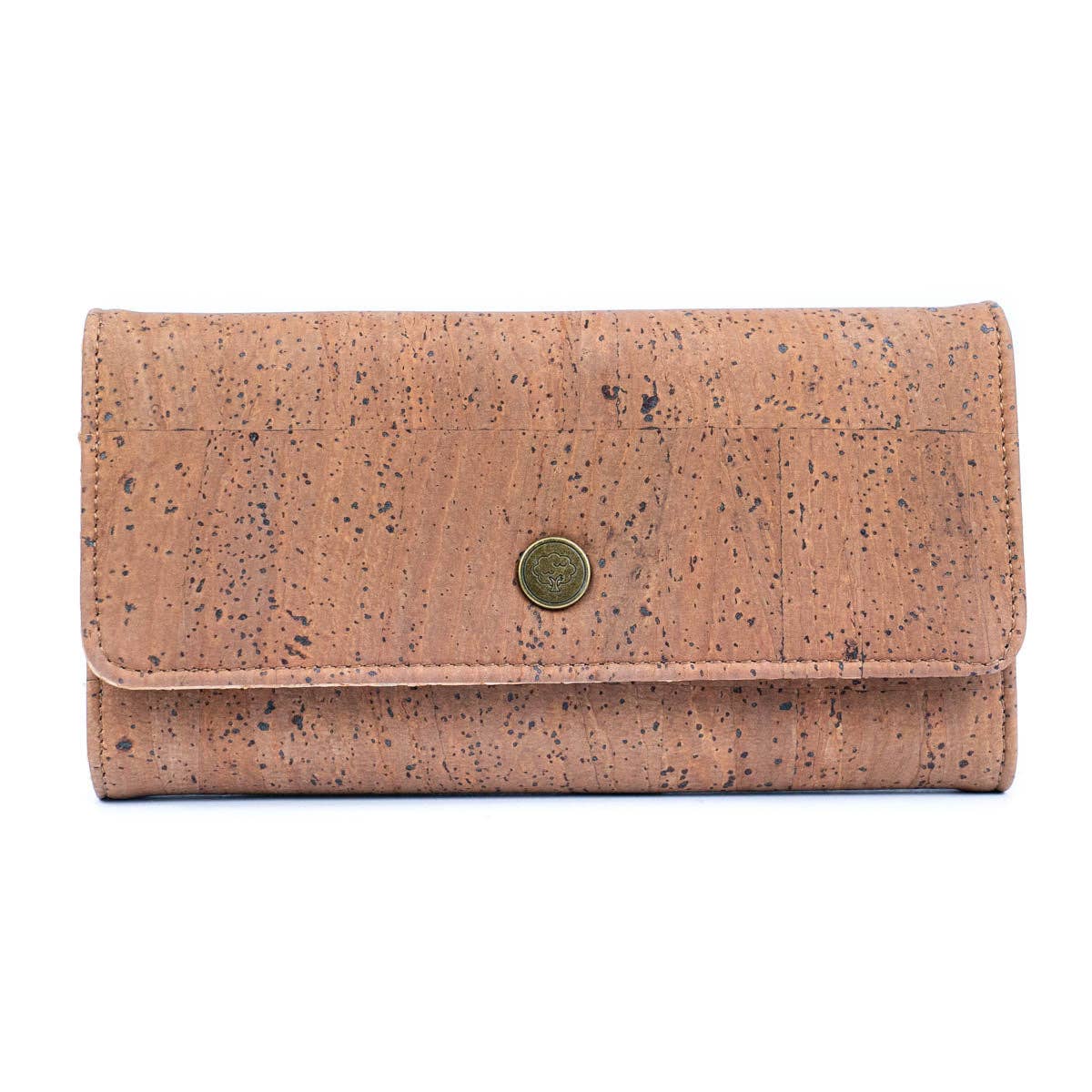 Elegant Cork Women's Foldable Wallet