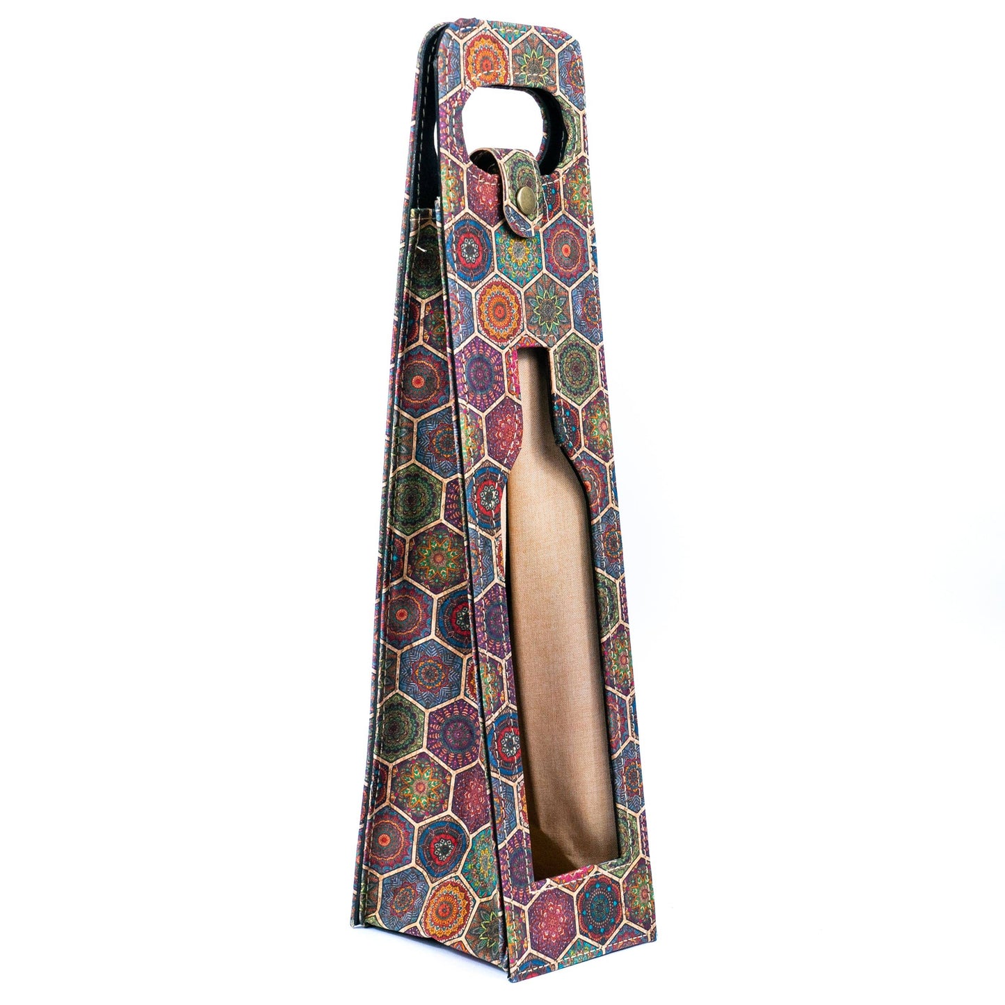 Natural Cork Wine Carrier and Gift Bag L-1069