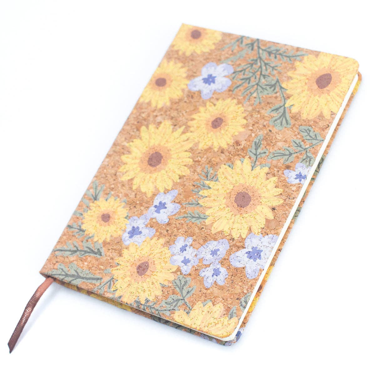 Natural Cork Printed Notebook