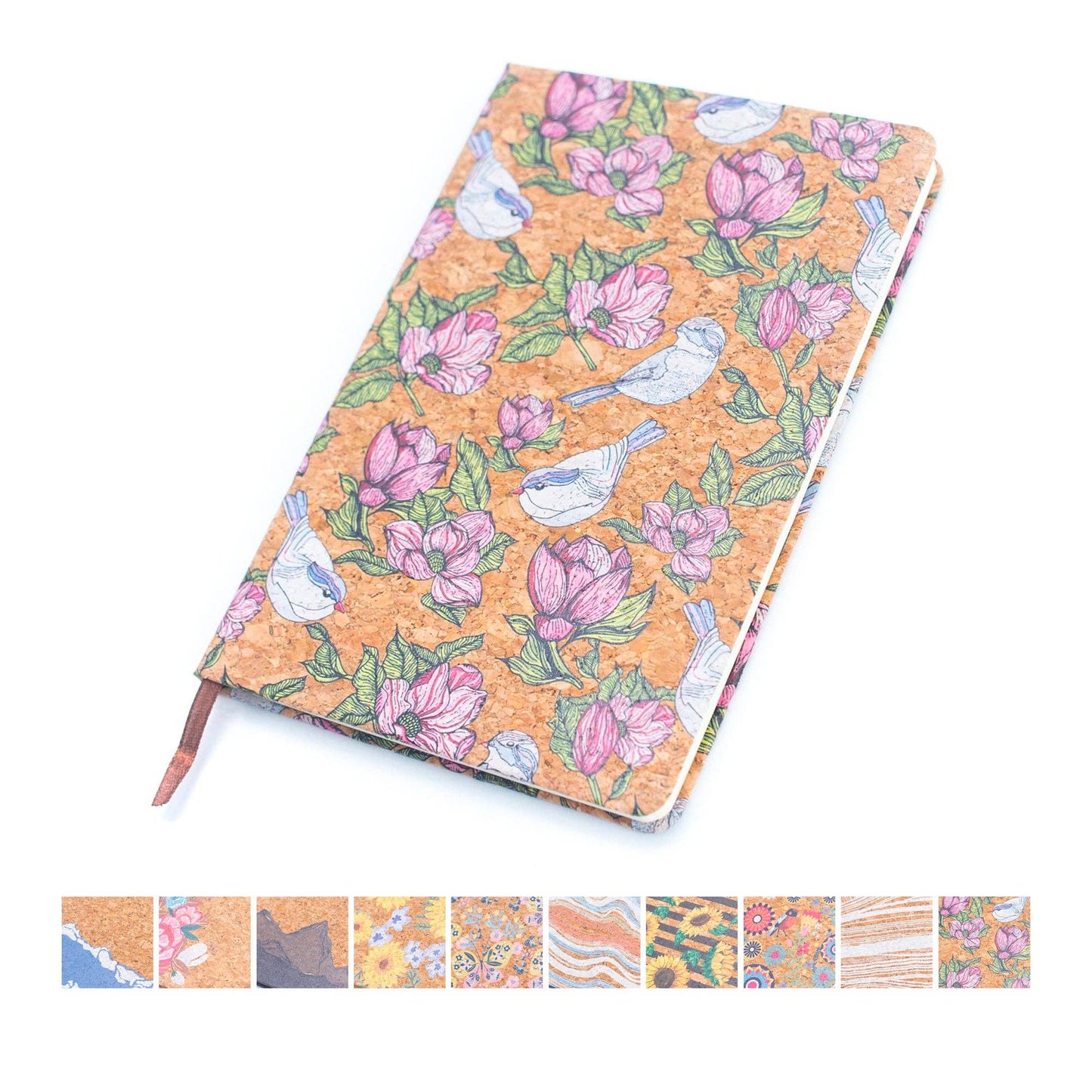 Natural Cork Printed Notebook – Eco-Friendly Compact Journal | CorkStyle