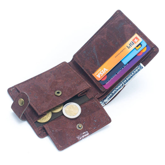 Slim Cork Bifold Wallet