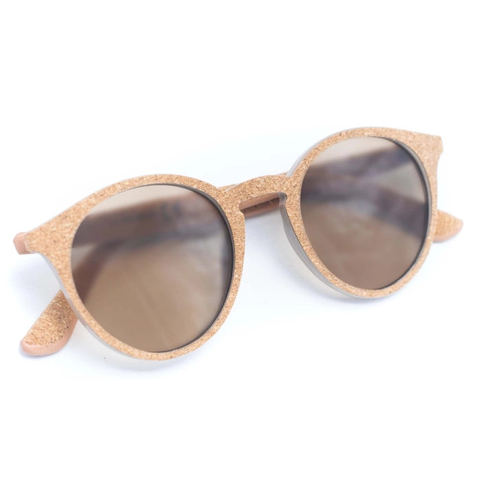 Cork Uv Protection Eyewear Sunglasses (Including Case)