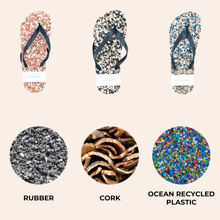 Eco-Friendly Cork Flip-Flops