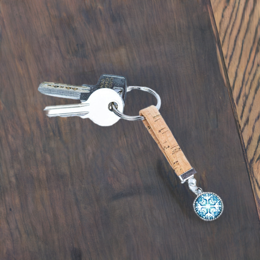 Cork Pendant Keyring