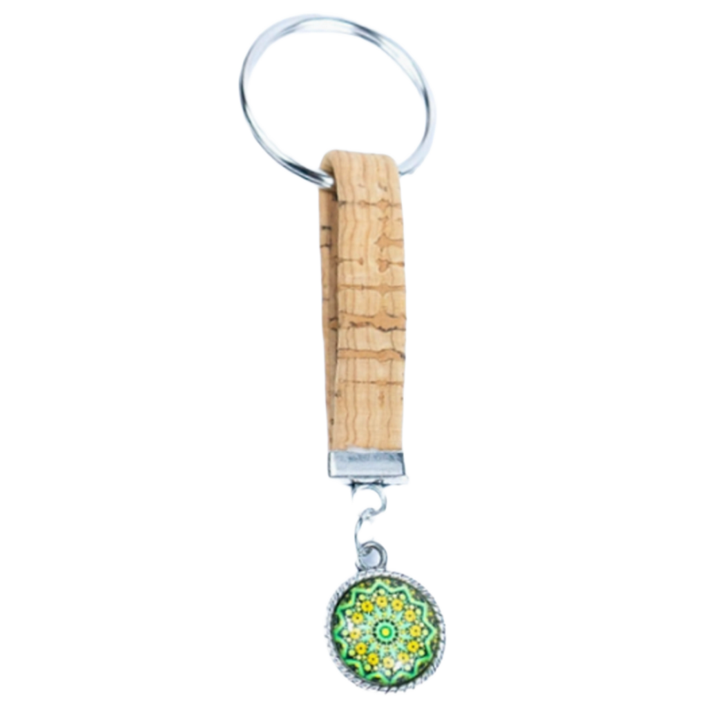 Cork Keyring Collection Front View