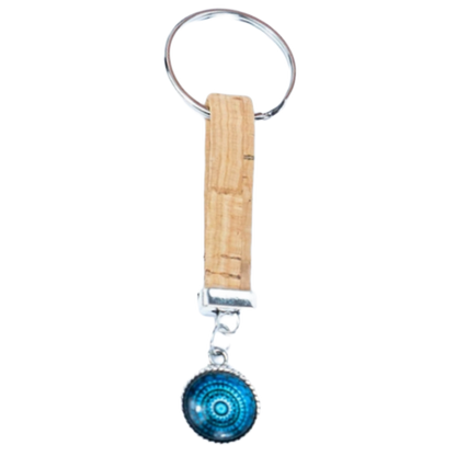 Cork Pendant Keyring