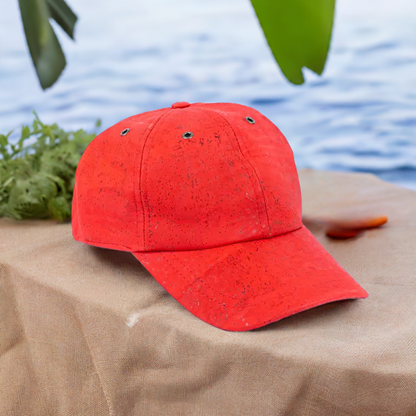 Eco-Friendly Cork Baseball Cap – Adjustable Fit