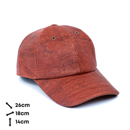 Eco-Friendly Cork Baseball Cap – Adjustable Fit